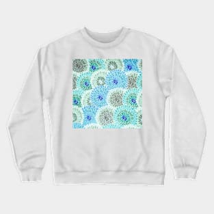 Ice Dahlias Crewneck Sweatshirt